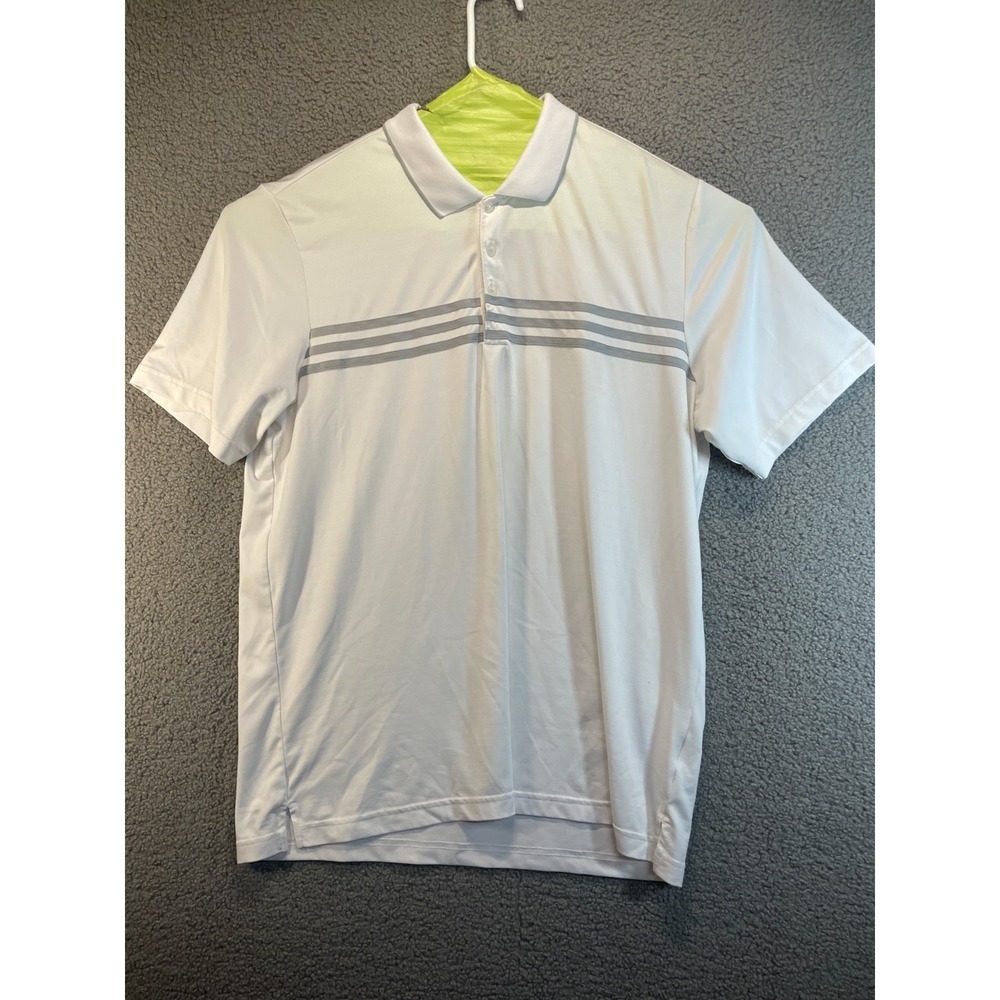 Adidas puremotion Polo, Mens White, Size L‎